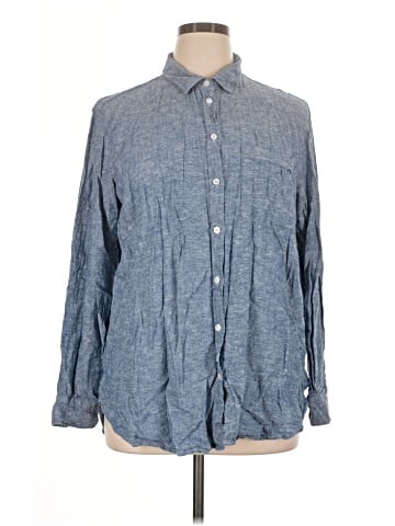 Gap Long Sleeve Button-Down Shirt (view 1)