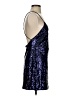 Shein 100% Polyester Stars Blue Cocktail Dress Size S - photo 4