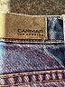 Carmar 100% Cotton Stripes Blue Jeans Size 24 waist - photo 7