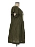 Universal Thread Solid Green Casual Dress Size M - photo 4