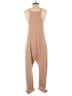 Unbranded Solid Brown Tan Jumpsuit Size M - photo 2