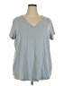 Torrid Gray Short Sleeve T-Shirt Size 4X Plus (4) - photo 1