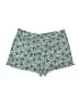 LOFT Beach 100% Rayon Print Green Shorts Size L - photo 2