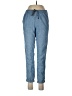 Point Sur 100% Cotton Blue Casual Pants Size 12 - photo 1
