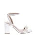 Lulus White Sandals Size 9 - photo 1