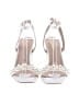 Lulus White Sandals Size 9 - photo 2