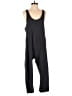 colsie Solid Gray Jumpsuit Size M - photo 1