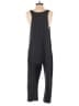 colsie Solid Gray Jumpsuit Size M - photo 2