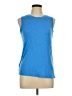 Unbranded Blue Sleeveless T-Shirt Size L - photo 1