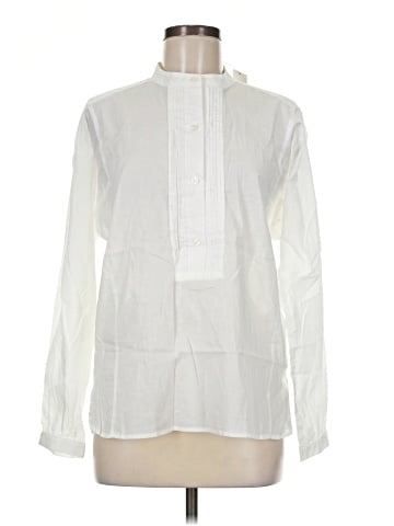 Banana Republic Factory Store Long Sleeve Blouse (view 1)