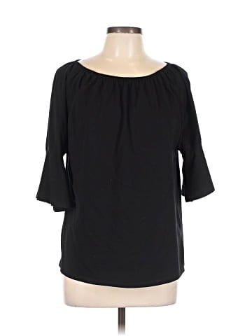 Workshop Republic Clothing 3/4 Sleeve Blouse (view 1)