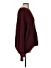 Blue B 100% Acrylic Solid Burgundy Pullover Sweater Size Med - Lg - photo 4