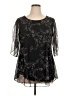 SeSe Code Black 3/4 Sleeve Blouse Size XL - photo 1