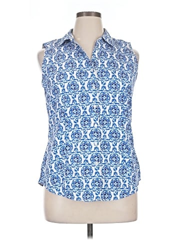 Talbots Sleeveless Button-Down Shirt (view 1)