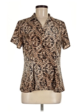 Dana Buchman Short Sleeve Blouse