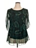 SeSe Code Green 3/4 Sleeve Blouse Size XL - photo 1