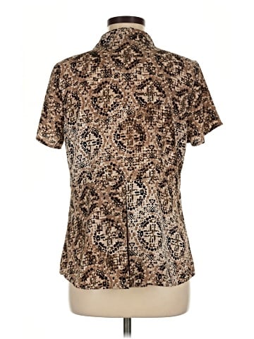 Dana Buchman Short Sleeve Blouse (view 2)