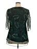 SeSe Code Green 3/4 Sleeve Blouse Size XL - photo 2