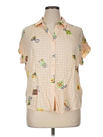 Jane and Delancey Short Sleeve Blouse (view 1)