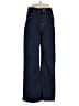 H&M Chevron-herringbone Blue Jeans Size 8 - photo 1