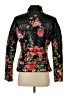 John & Jenn 100% Polyester Floral Black Jacket Size S - photo 2