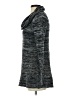 Heather B Metallic Gray Turtleneck Sweater Size S - photo 5