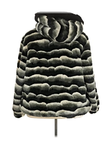 Midnight Velvet Faux Fur Jacket (view 2)