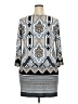 Alfani Print Blue Casual Dress Size 2X - photo 2