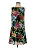 Assorted Brands Floral Black Cocktail Dress Size 0 - photo 1
