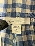 J.Jill Checkered-gingham Blue Linen Pants Size Med Petite - photo 4