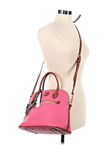 Dooney & Bourke Leather Satchel (view 2)