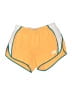 The North Face 100% Polyester Color Block Yellow Athletic Shorts Size S - photo 1