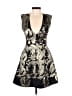 Alice + Olivia Paisley Black Cocktail Dress Size 0 - photo 1