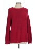 Karen Scott 100% Cotton Red Pullover Sweater Size L - photo 1