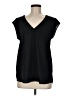 Daniel Rainn 100% Polyester Black Short Sleeve Top Size M - photo 1
