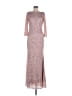Theia 100% Polyester Pink Cocktail Dress Size 6 - photo 1