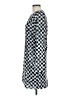 GB 100% Polyester Houndstooth Black Casual Dress Size M - photo 5
