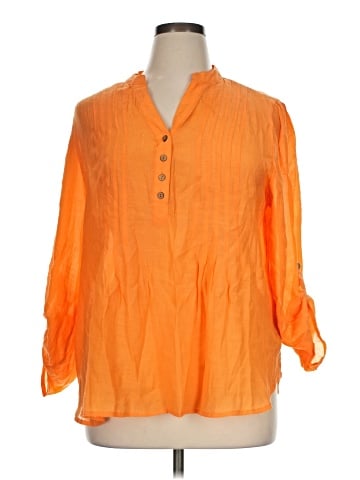 Zac & Rachel 3/4 Sleeve Blouse (view 1)