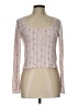 Pink Rose Pink Long Sleeve Top Size L - photo 1