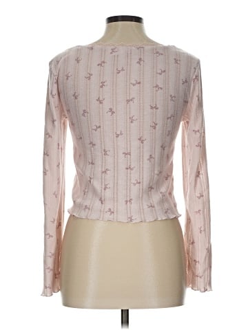 Pink Rose Long Sleeve Top (view 2)