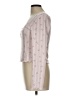 Pink Rose Pink Long Sleeve Top Size L - photo 5