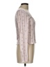 Pink Rose Pink Long Sleeve Top Size L - photo 4
