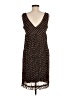 I.N. Studio 100% Polyester Polka Dots Black Cocktail Dress Size 6 - photo 2