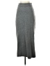 A New Day Solid Gray Casual Skirt Size S - photo 1