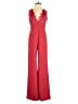 Shop17 Solid Red Jumpsuit Size S - photo 1