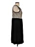 Vanilla Bay Graphic Black Cocktail Dress Size S - photo 4
