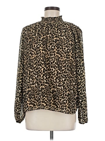 J.Crew Factory Store Long Sleeve Blouse (view 1)