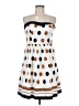 The Limited Polka Dots White Cocktail Dress Size 8 - photo 1