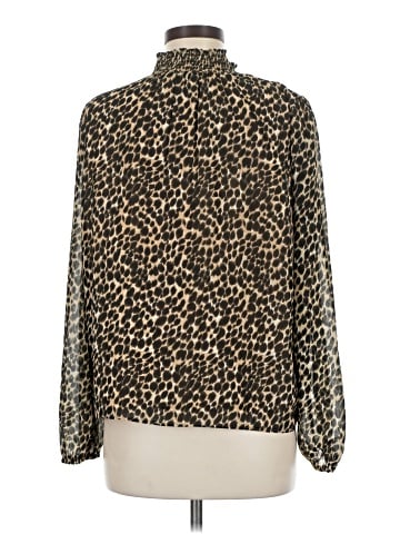 J.Crew Factory Store Long Sleeve Blouse (view 2)