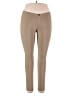 Hue Solid Tan Active Pants Size L (kids) - photo 1